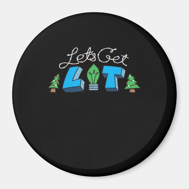 Lasst uns Weihnachts-Klassiker erleben Magnet (Vorne)