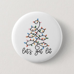 Lasst uns Weihnachtsbaumleuchten klassisch bekomme Button