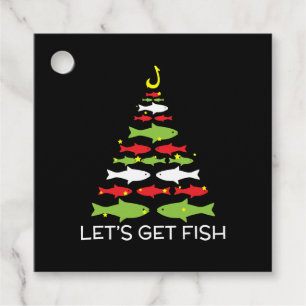 Lasst uns Weihnachtsdesign für den 25. Dezember be Geschenkanhänger