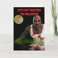 Lasst uns zusammen Halloween feiern.