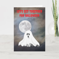 Lasst uns zusammen Halloween feiern.