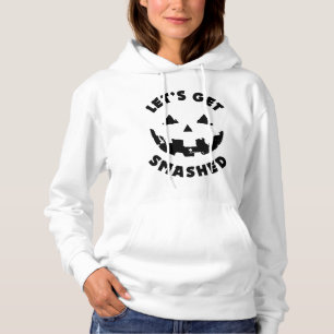 Lasst uns zusammenbrechen - Halloween-Zitat Hoodie