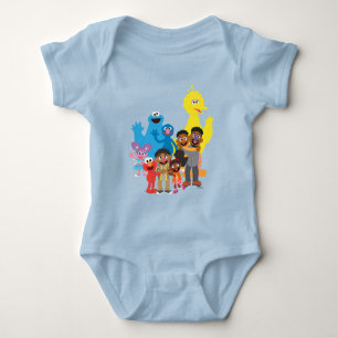 Lasst uns zusammenkommen baby strampler