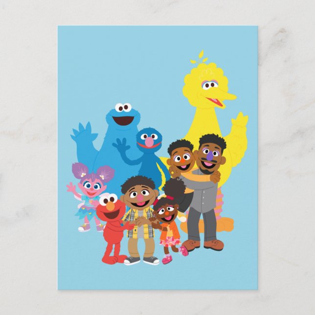 Lasst uns zusammenkommen postkarte (Vorderseite)