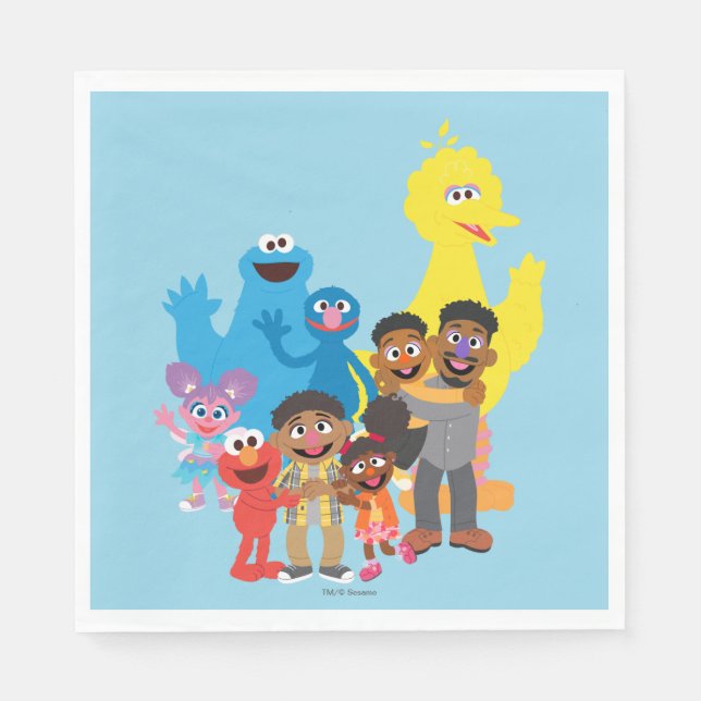 Lasst uns zusammenkommen serviette (Vorderseite)