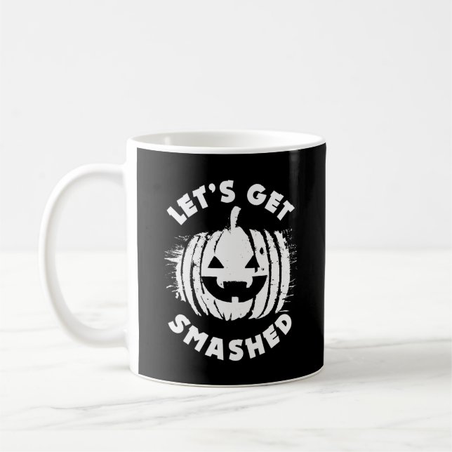 Lasst uns zusammenstoßen | Funny Drink Quote Hallo Kaffeetasse (Links)