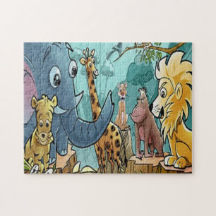 Lässt zum Zoo gehen - Puzzlespiel Puzzle