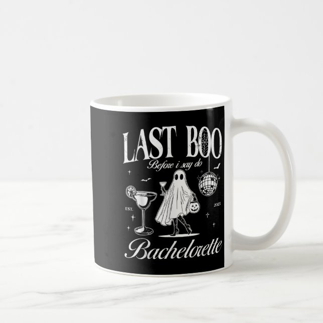 Last Boo Before I Say Do Bride Ghost Bachelorette  Kaffeetasse (Rechts)