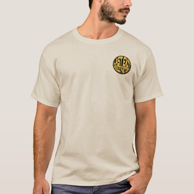 Last Exit Music Factory- Kreis-Logo T-Shirt (Vorderseite)