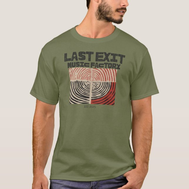 Last Exit Music Factory- Target T-Shirt (Vorderseite)