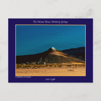 „Last Light“, Newberry Springs Postkarte