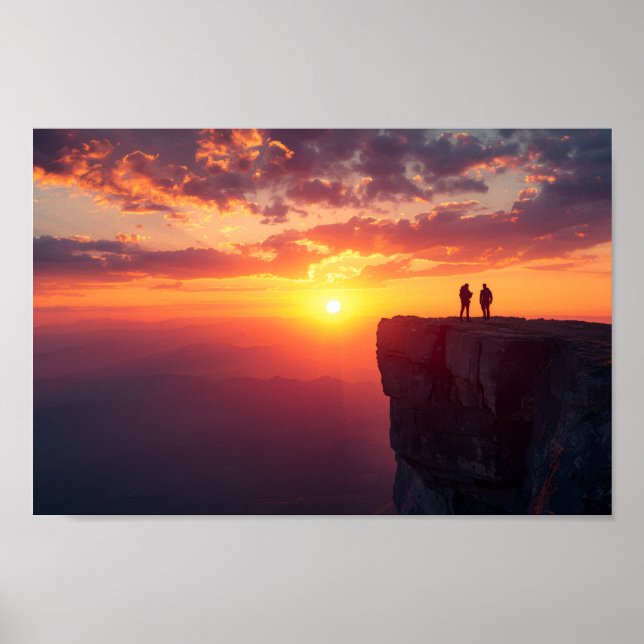 Last Light on the Edge of the World Poster (Vorne)