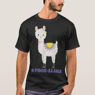 Last Minute Hanukkah No Prob Llama Alpaca Liebhabe T-Shirt
