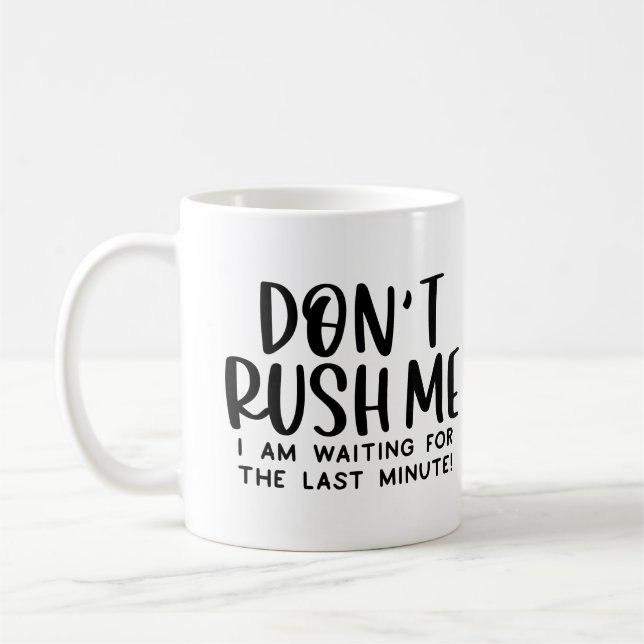 Last Minute Kaffeetasse (Links)