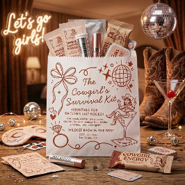 Last Rodeo Bachelorette Party Survival Kit Geschenktütchen