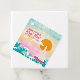 Last Sail Before the Veil Sailboat and Sunset Geschenkanhänger