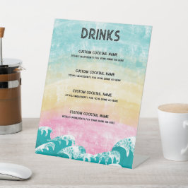 Last Sail Before the Veil Sailboat Bachelorette Sockelschild