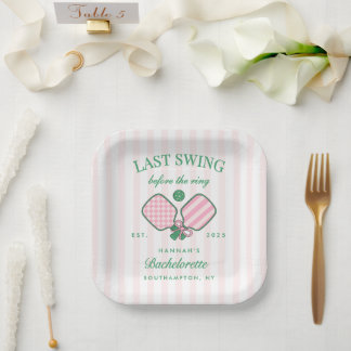 Last Swing Before The Ring Pickleball Bach Weekend Pappteller