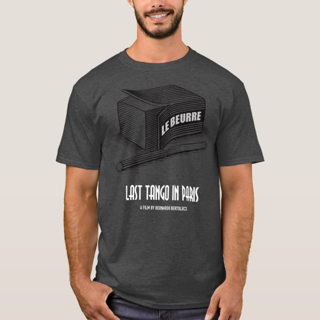 Last Tango in Paris Alternative Poster T-Shirt (Vorderseite)