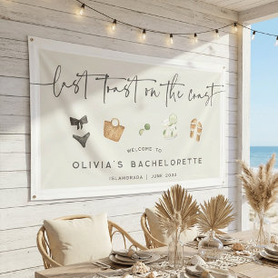 "Last Toast on the Coast" Sommerabschiedsparty für Banner