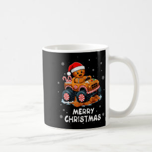 Laster-Gingerbread-Mann Lustiges Frohe Weihnachten Kaffeetasse