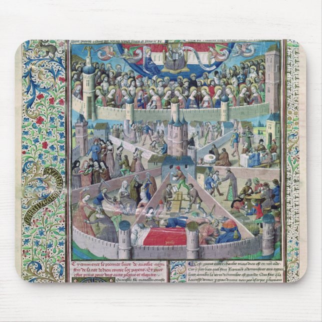 Laster und Vorzüge auf Erde Mousepad (Vorne)