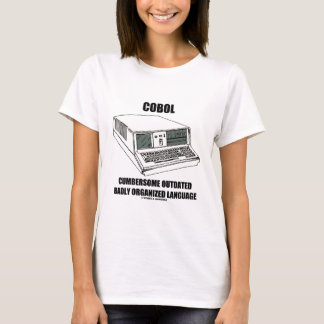 Lästige überholte schlecht organisierte Sprache T-Shirt
