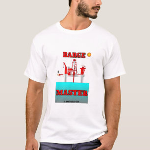 Lastkahn-Meister, Ölplattform-T - Shirt, T-Shirt