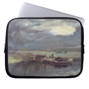 Lastkähne John Constables   auf dem Stour mit Laptopschutzhülle