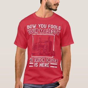 Lastkraftwagen - 18 Lastkraftwagenfahrer mit Räder T-Shirt