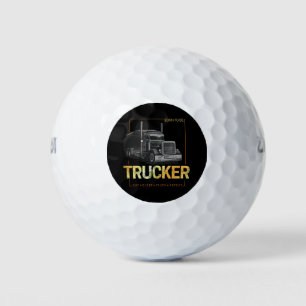 Lastkraftwagen, der Geboren als Lastwagenfahrer Vi Golfball