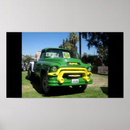 Lastkraftwagen GMC Plakat