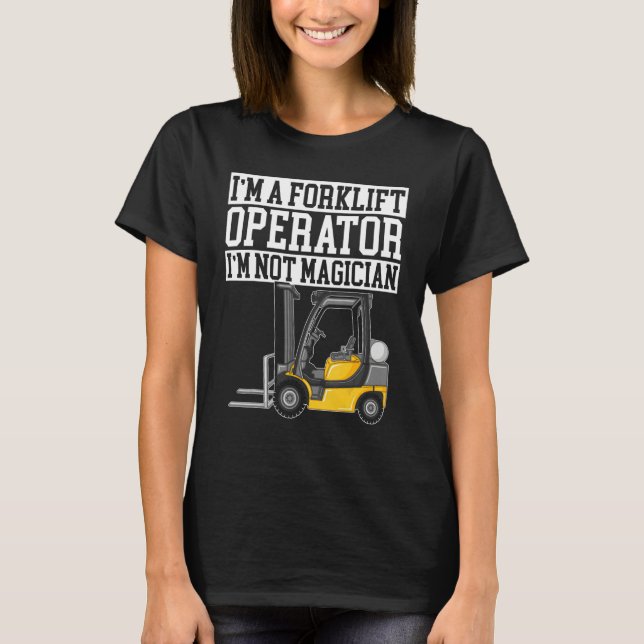 Lastkraftwagenfahrer T-Shirt (Vorderseite)