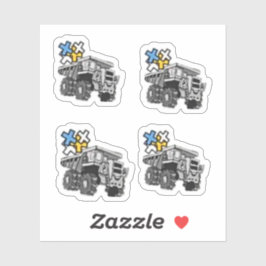 LASTSCHRANK - TINTENSCHALTER AUFKLEBER