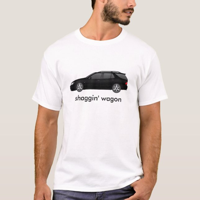 Lastwagen 2004, shaggin Lastwagen des Schwarzen T-Shirt (Vorderseite)