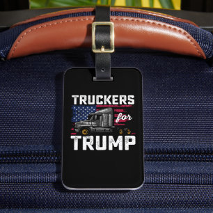 Lastwagen für die Präsidentschaftswahl von Trump V Gepäckanhänger