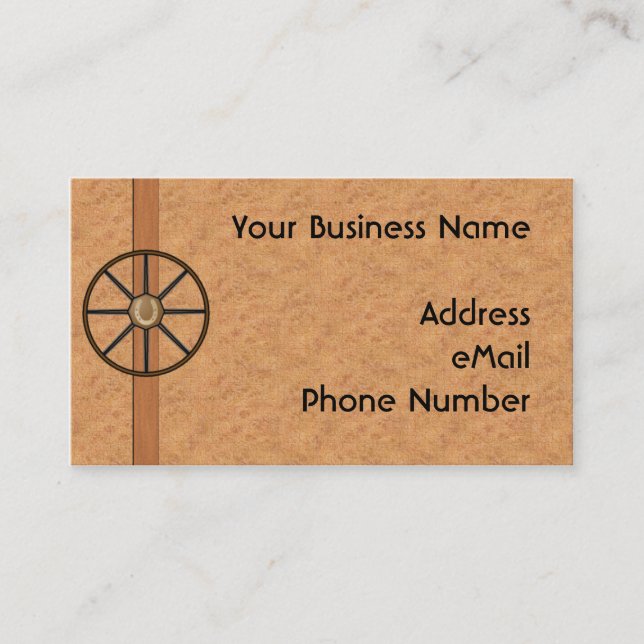 Lastwagen-Rad-persönliche Visitenkarte (Vorderseite)