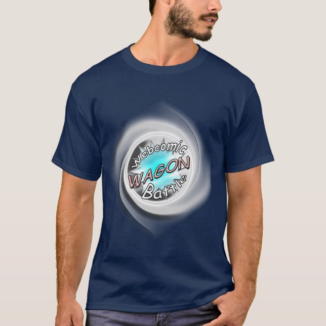 LASTWAGEN Webcomic Kampf-Wirbles Logo-T-Shirt T-Shirt (Vorderseite)