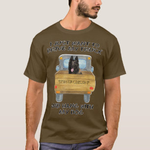 Lastwagenfahrer Belgischer Hund Tervuren T-Shirt