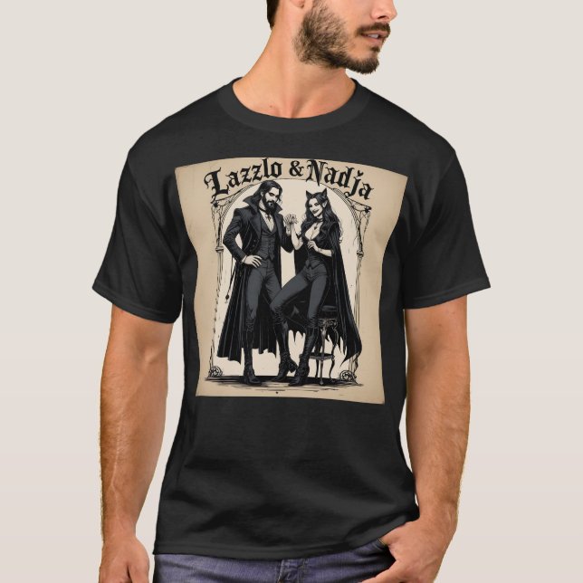 Laszlo & Nadja Albumdecke T-Shirt (Vorderseite)