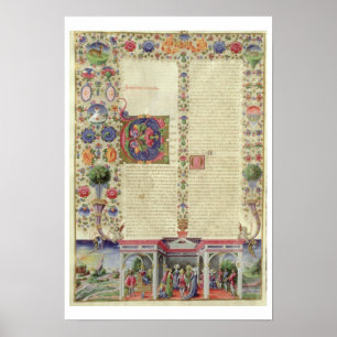 Lat 422 VolI fol.280v der Anfang des Buches von Poster
