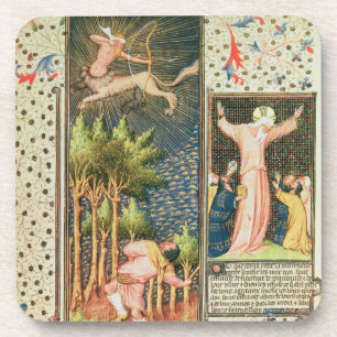 Lat 9471 f.16r November, vom Grandes Heures d Untersetzer