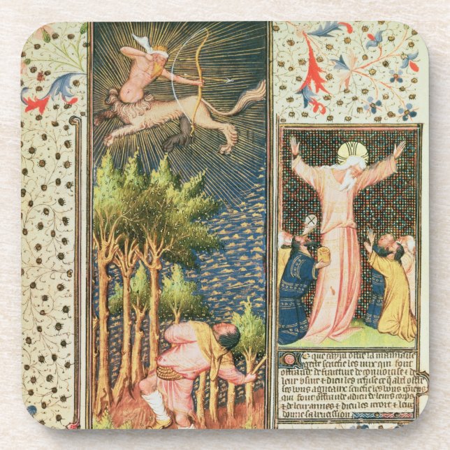 Lat 9471 f.16r November, vom Grandes Heures d Untersetzer (Vorderseite)