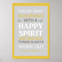 lat inspiratinal gordon b hinckley quote poster