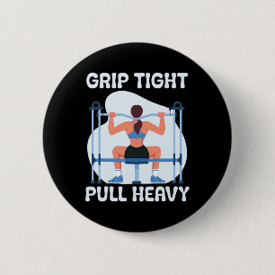 Lat Pulldown Bodybuilding Fitness Workout Button