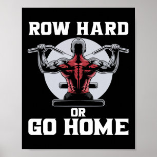 Lat Pulldown Bodybuilding Fitness Workout Poster