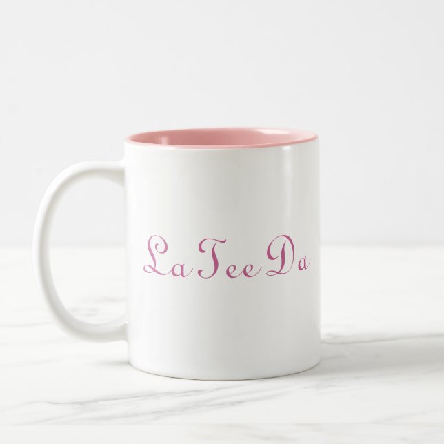 Lat-stück DA Zweifarbige Tasse (Links)