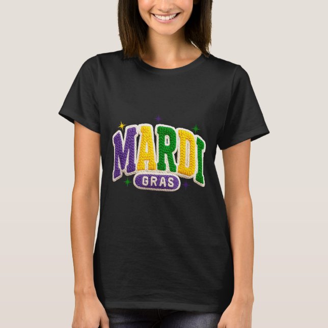Latch Hook Mardi Gras Trendy Funny Gift Tee Men, W (Vorderseite)
