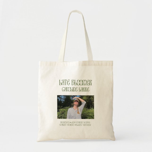 Late Bloomer Tote  Tragetasche (Vorne)