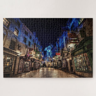 Late Night City Street Puzzle